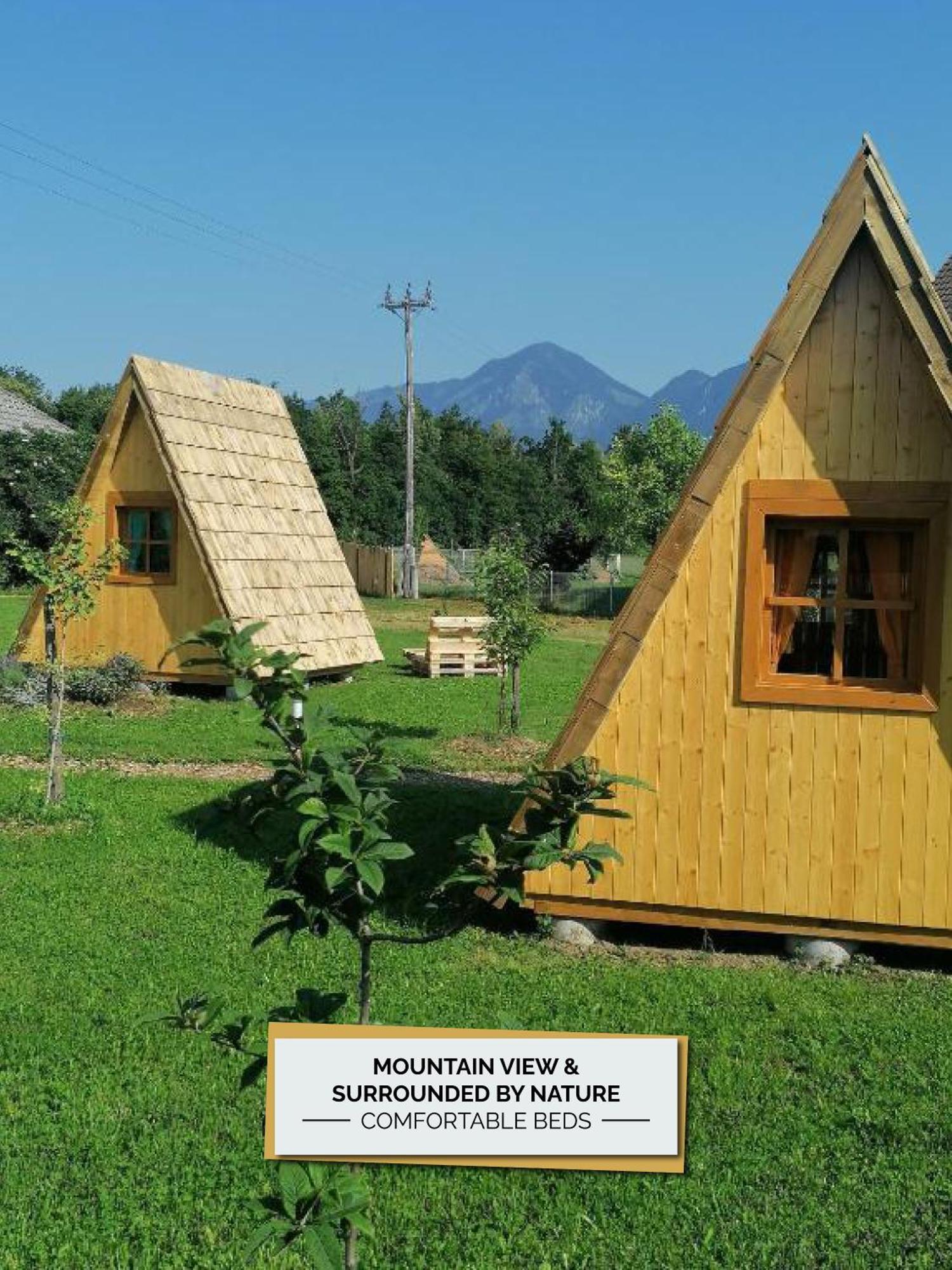 Glamping Mohorjev Grunt Hotel Preddvor Exterior photo